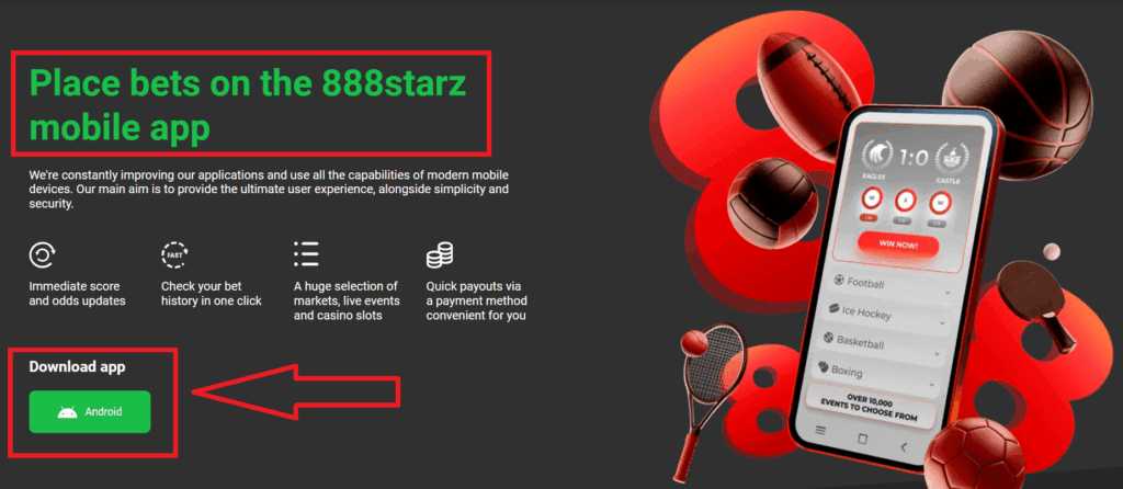 888starz Download App