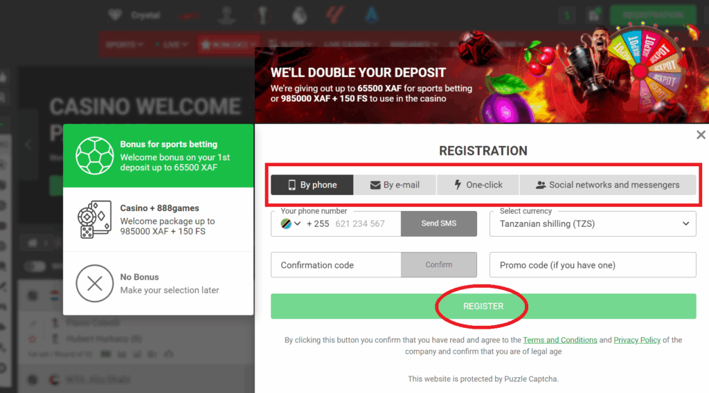 888starz Registration: Steps to Create an Account