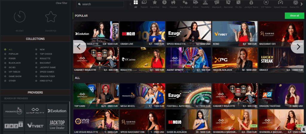 Live Betting on 888starz